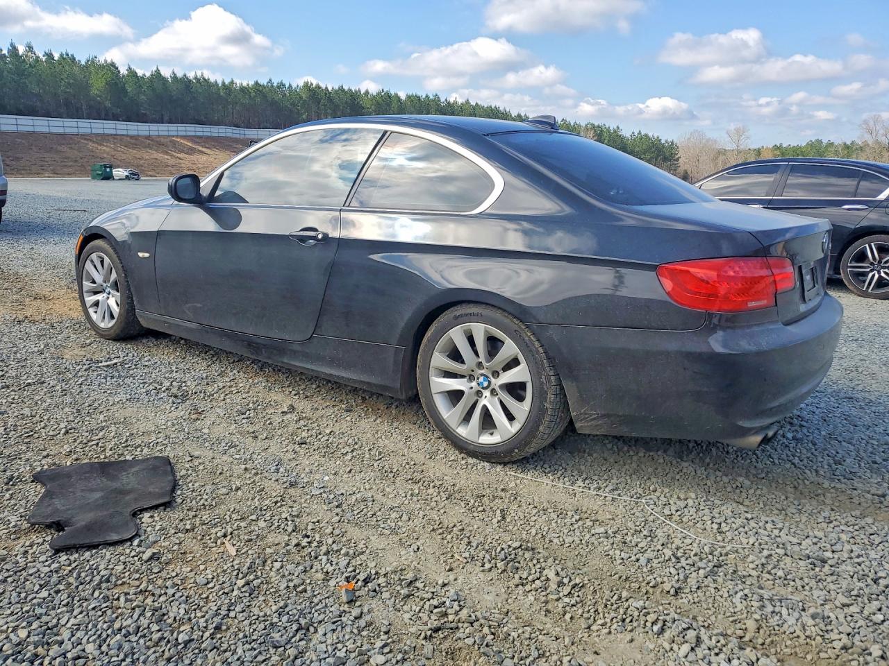 2012 Bmw 328 I Black vin: WBAKE3C58CE770163