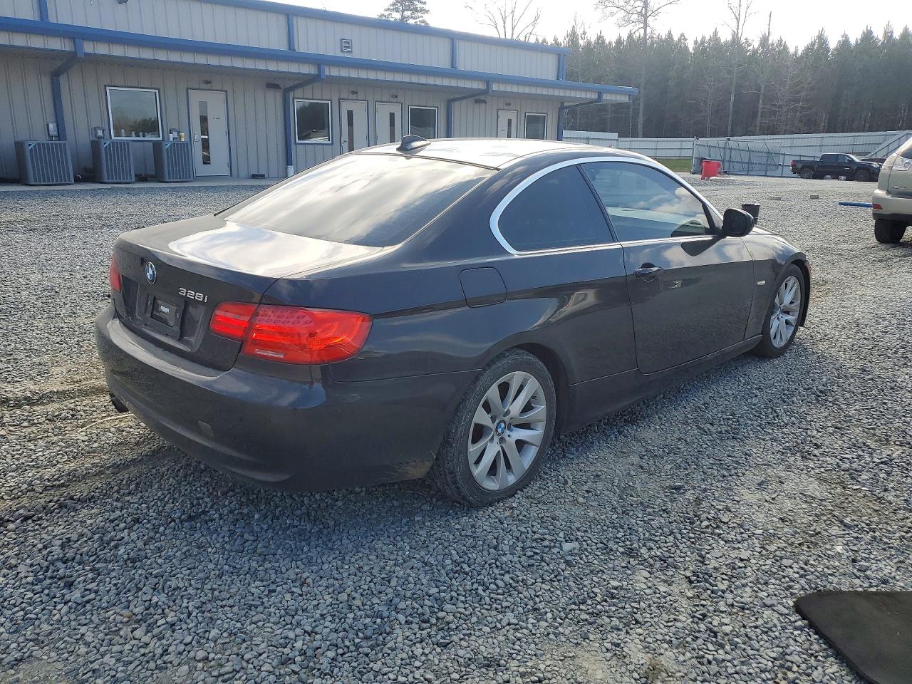 2012 Bmw 328 I Black vin: WBAKE3C58CE770163