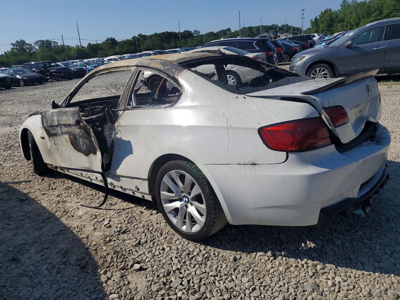 2013 Bmw 328 I White vin: WBAKE3C58DE771069