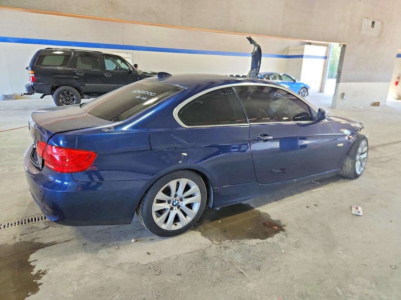 2013 Bmw 328 I Blue vin: WBAKE3C58DE772223