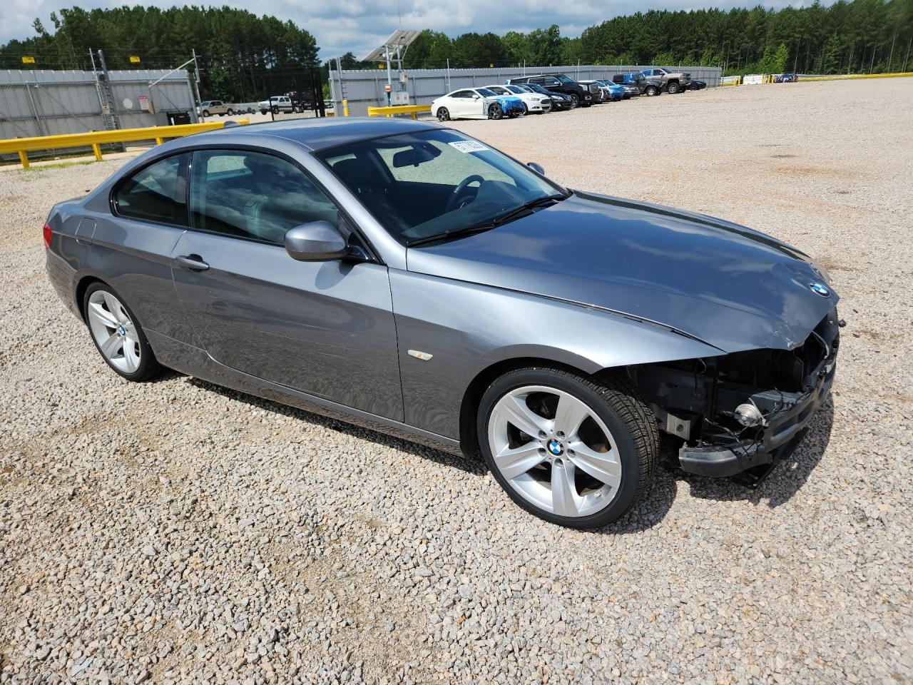 2011 Bmw 328 I Gray vin: WBAKE3C59BE557883