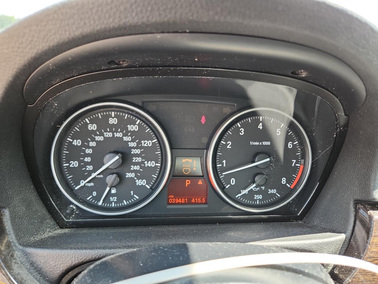 2011 Bmw 328 I Gray vin: WBAKE3C59BE557883