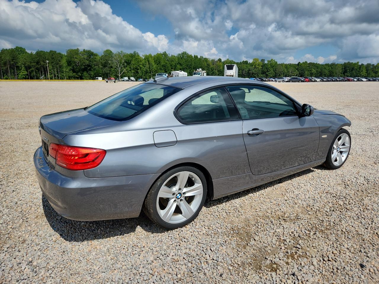 2011 Bmw 328 I Gray vin: WBAKE3C59BE557883