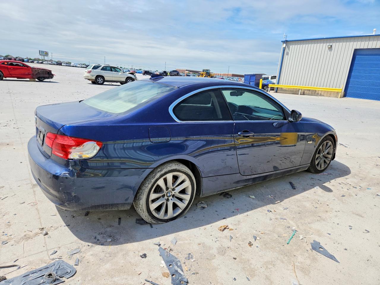 2013 Bmw 328 I Blue vin: WBAKE3C59DE771548