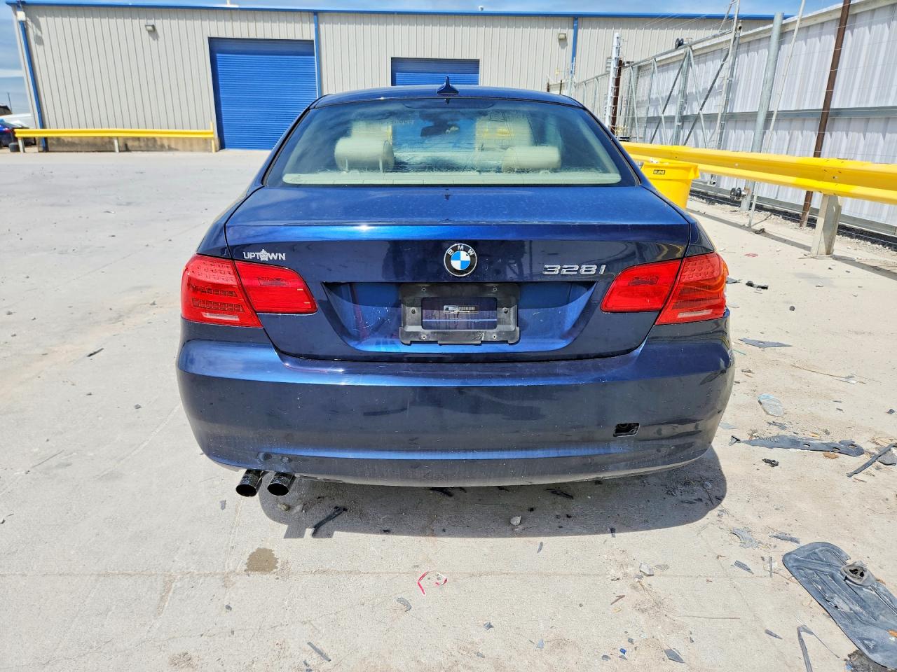 2013 Bmw 328 I Blue vin: WBAKE3C59DE771548
