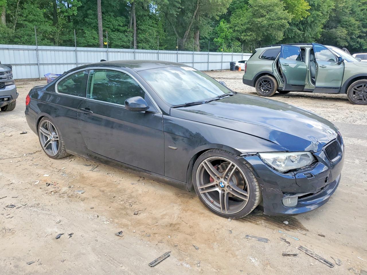 2013 Bmw 328 I Black vin: WBAKE3C59DE771923