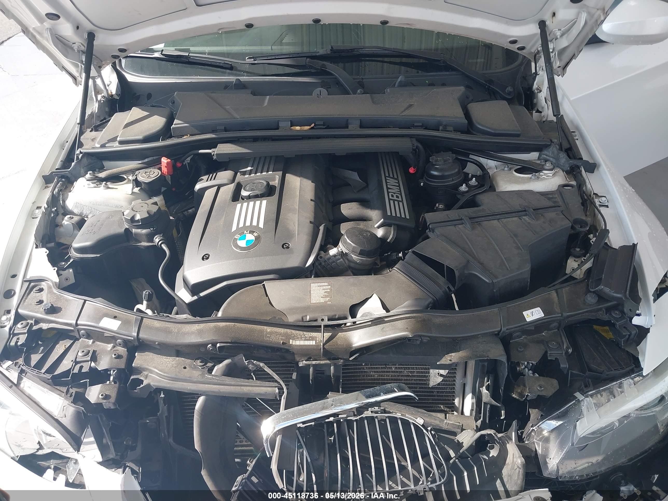 2013 Bmw 328i   White vin: WBAKE3C5XDE772062