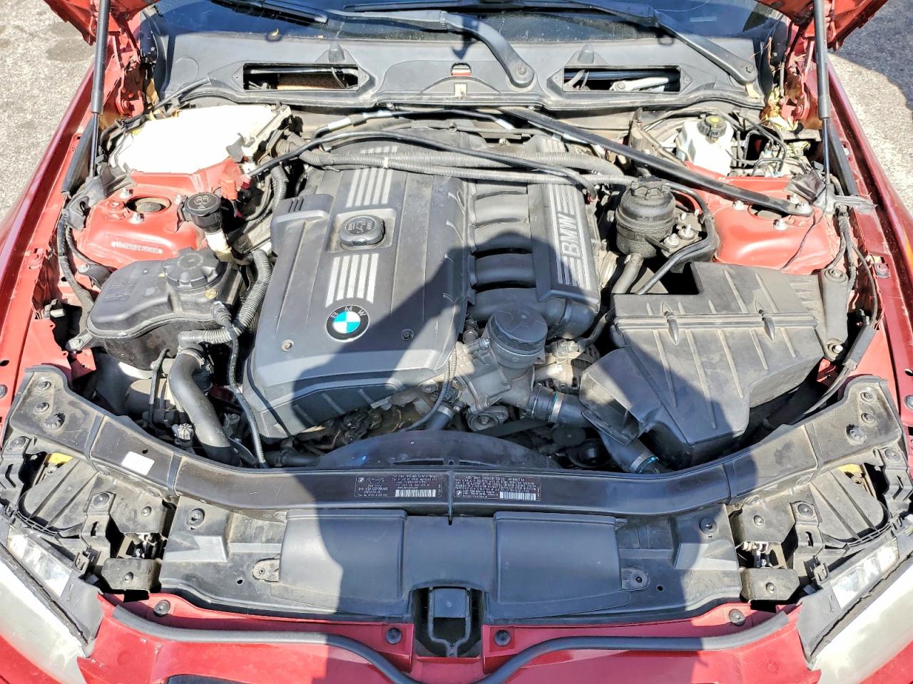 2012 Bmw 328 I Sulev Red vin: WBAKE5C51CJ106080