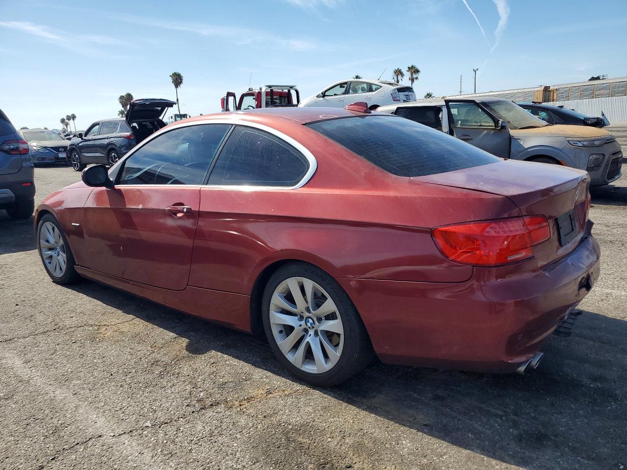 2012 Bmw 328 I Sulev Red vin: WBAKE5C51CJ106080