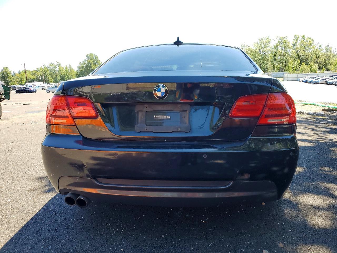 2012 Bmw 328 I Sulev Black vin: WBAKE5C51CJ106127