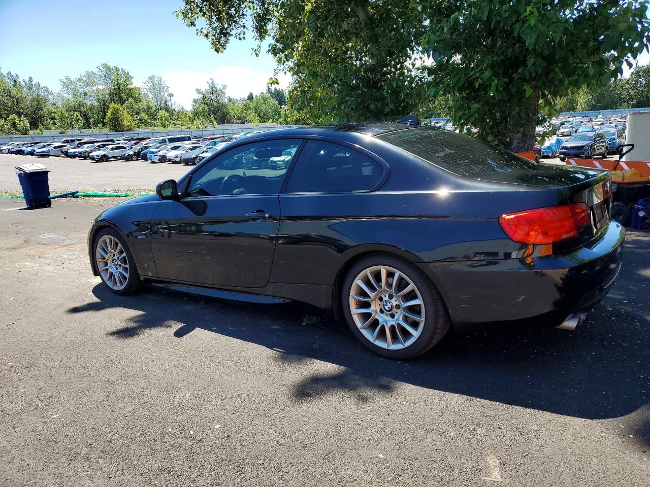 2012 Bmw 328 I Sulev Black vin: WBAKE5C51CJ106127