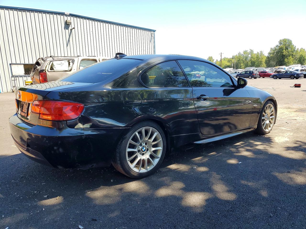 2012 Bmw 328 I Sulev Black vin: WBAKE5C51CJ106127