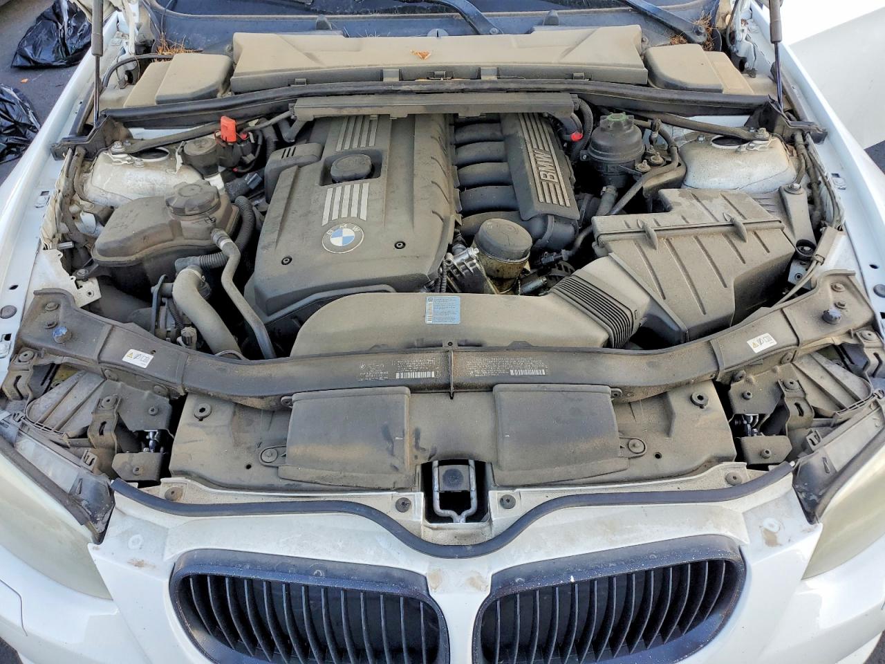 2011 Bmw 328 I Sulev White vin: WBAKE5C52BE429934