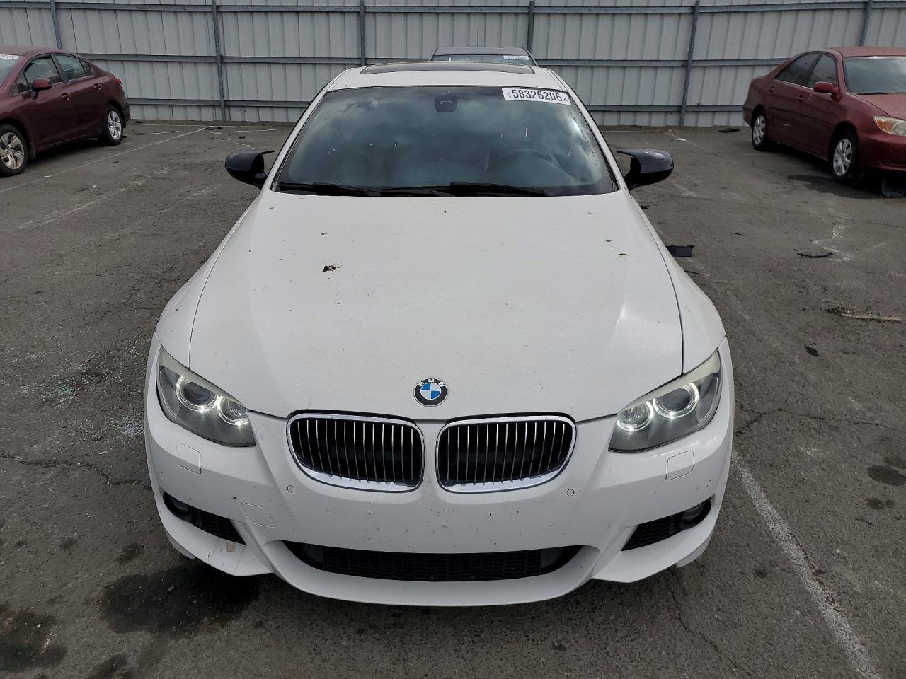 2012 Bmw 328 I Sulev White vin: WBAKE5C52CE756125