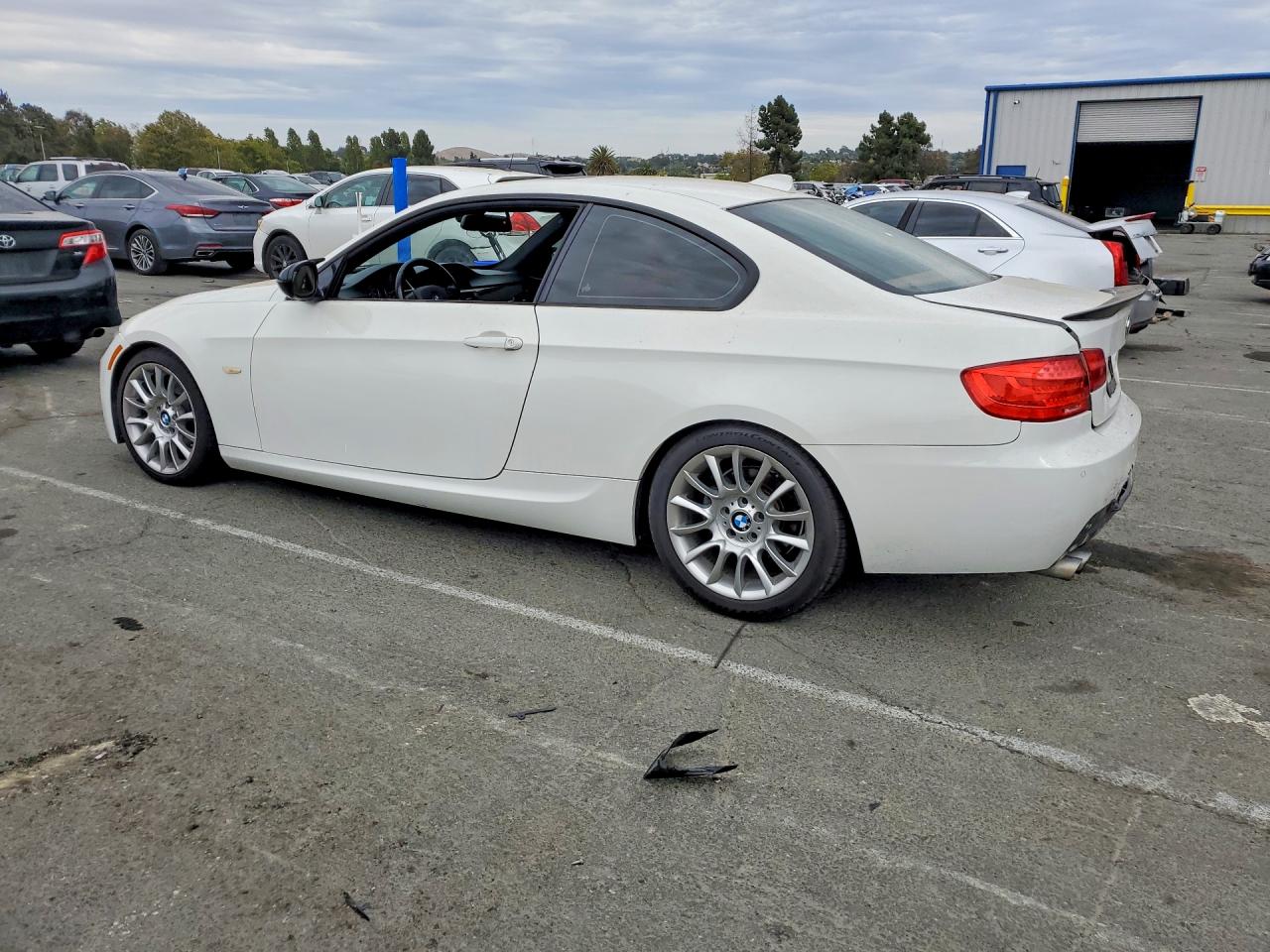 2012 Bmw 328 I Sulev White vin: WBAKE5C52CE756125