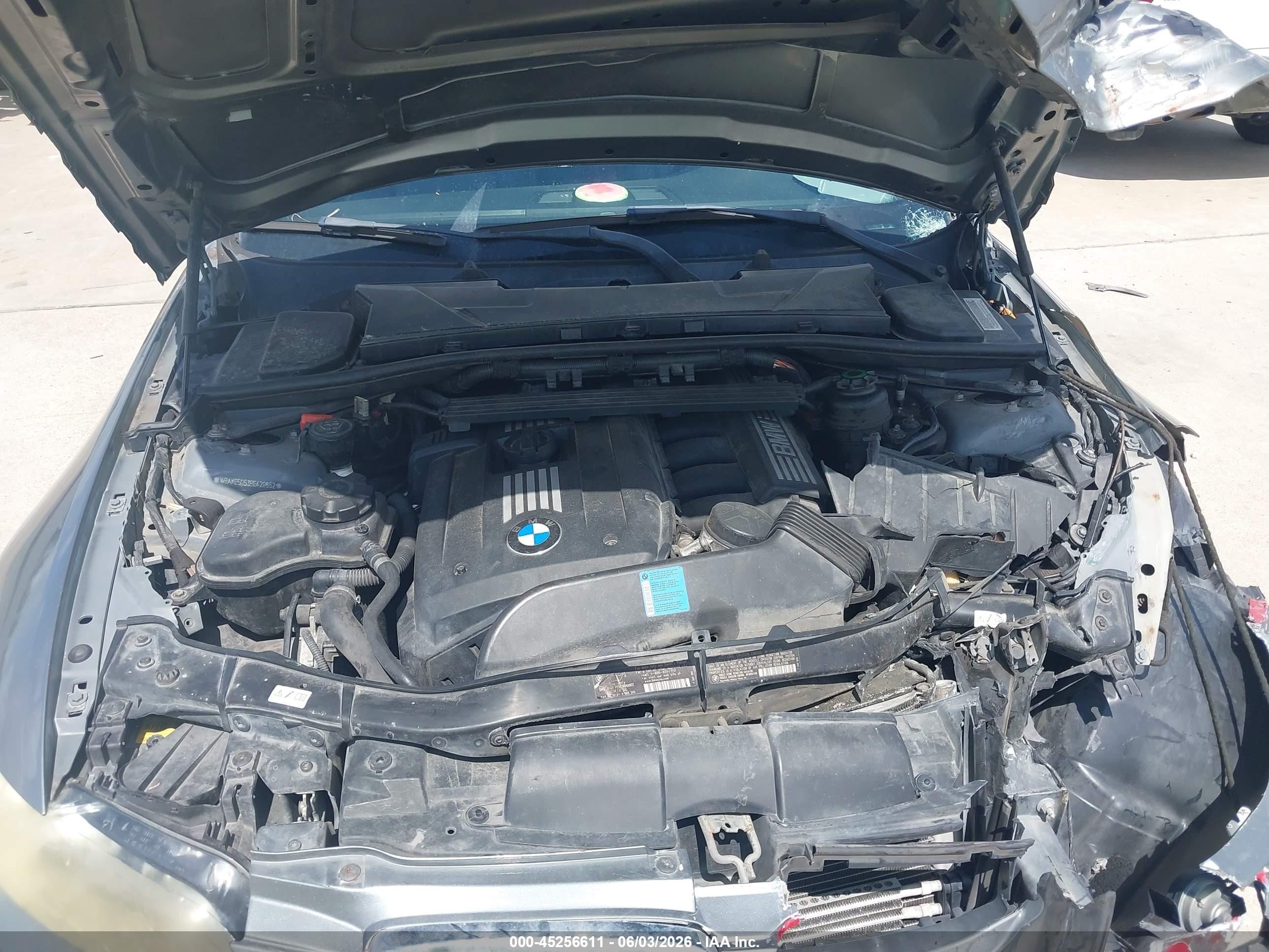 2011 Bmw 328i   Gray vin: WBAKE5C53BE429862