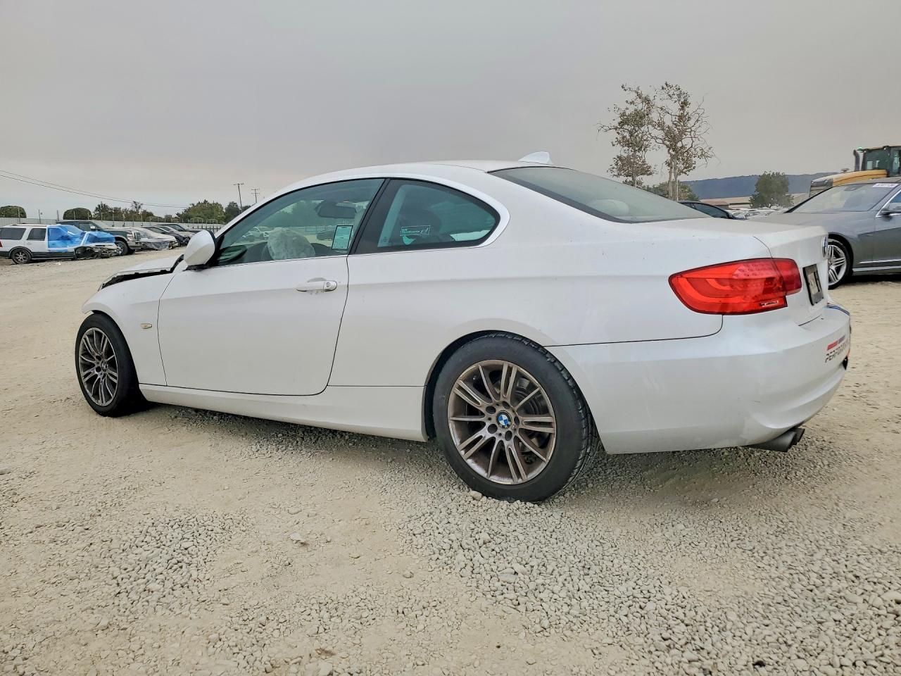 2011 Bmw 328 I Sulev White vin: WBAKE5C54BE574294