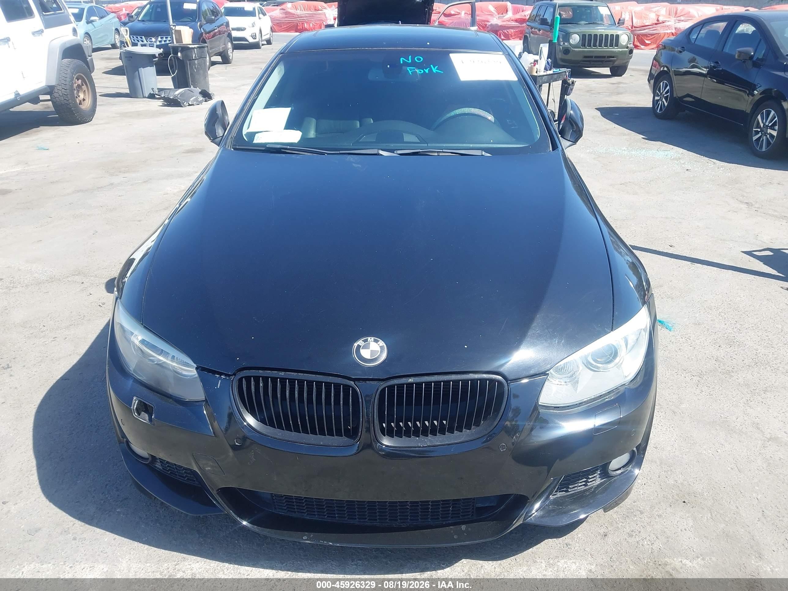 2013 Bmw 328i   Black vin: WBAKE5C57DJ107347