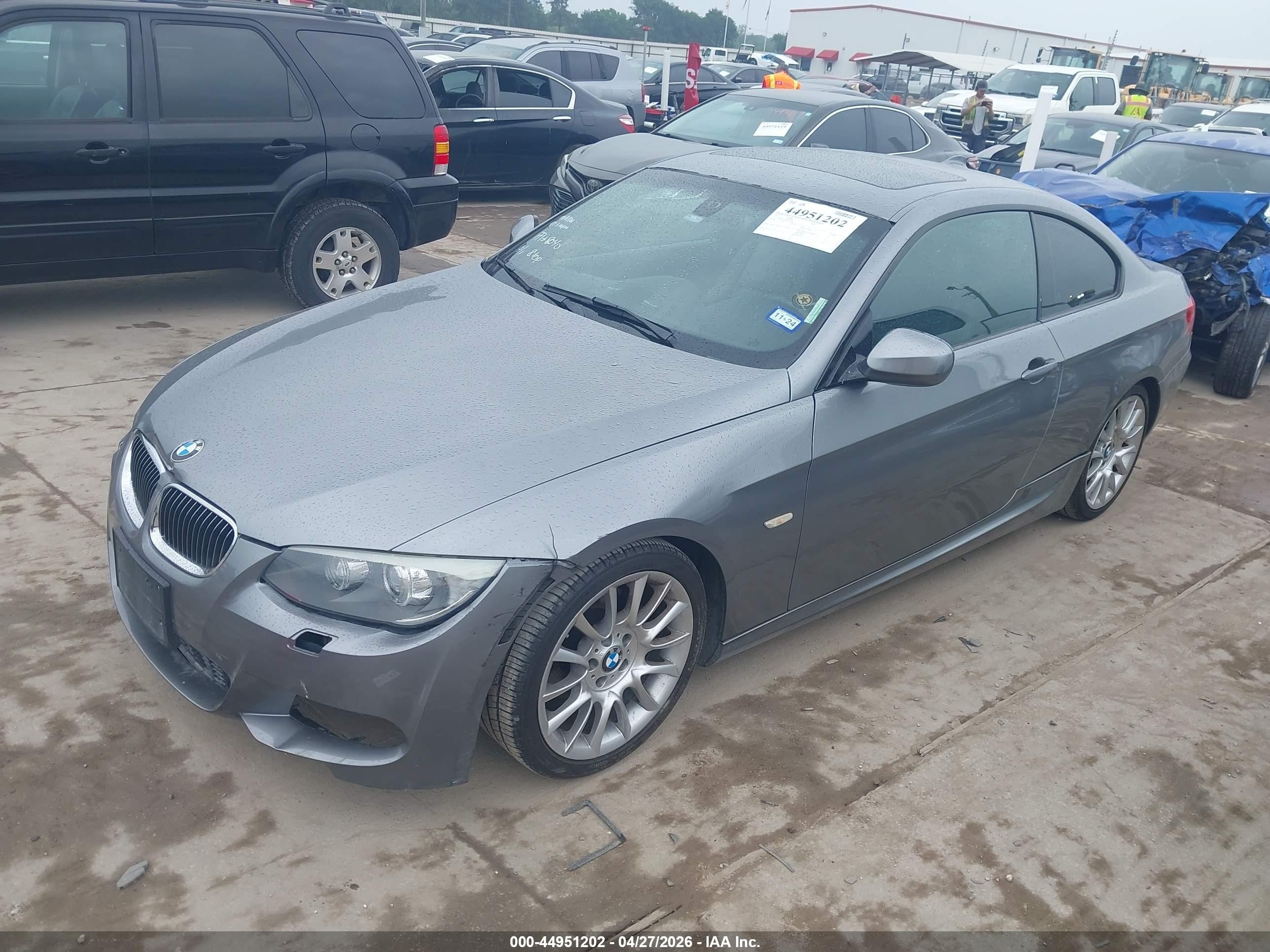 2012 Bmw 328i   Gray vin: WBAKE5C58CE755643