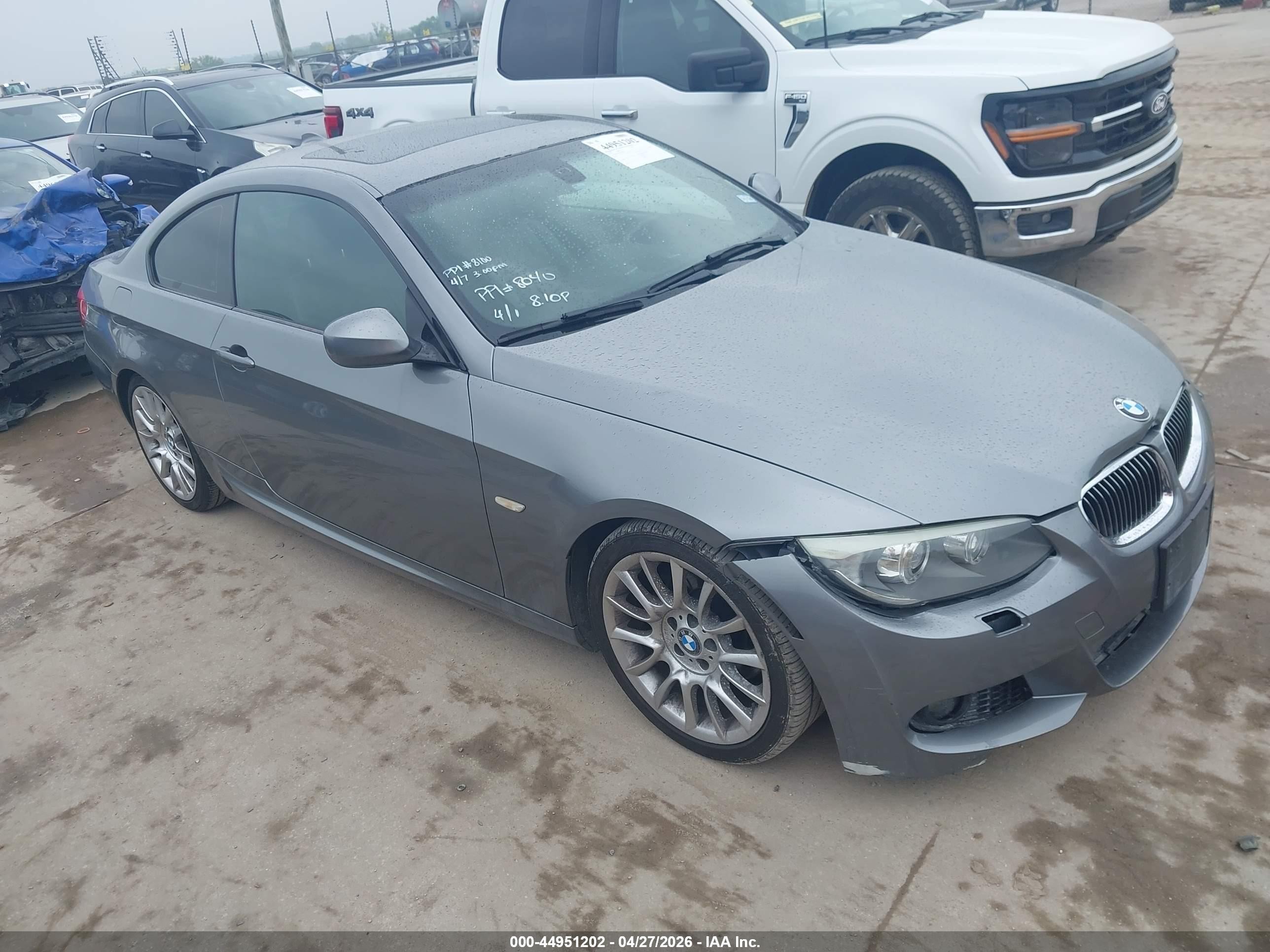 2012 Bmw 328i   Gray vin: WBAKE5C58CE755643