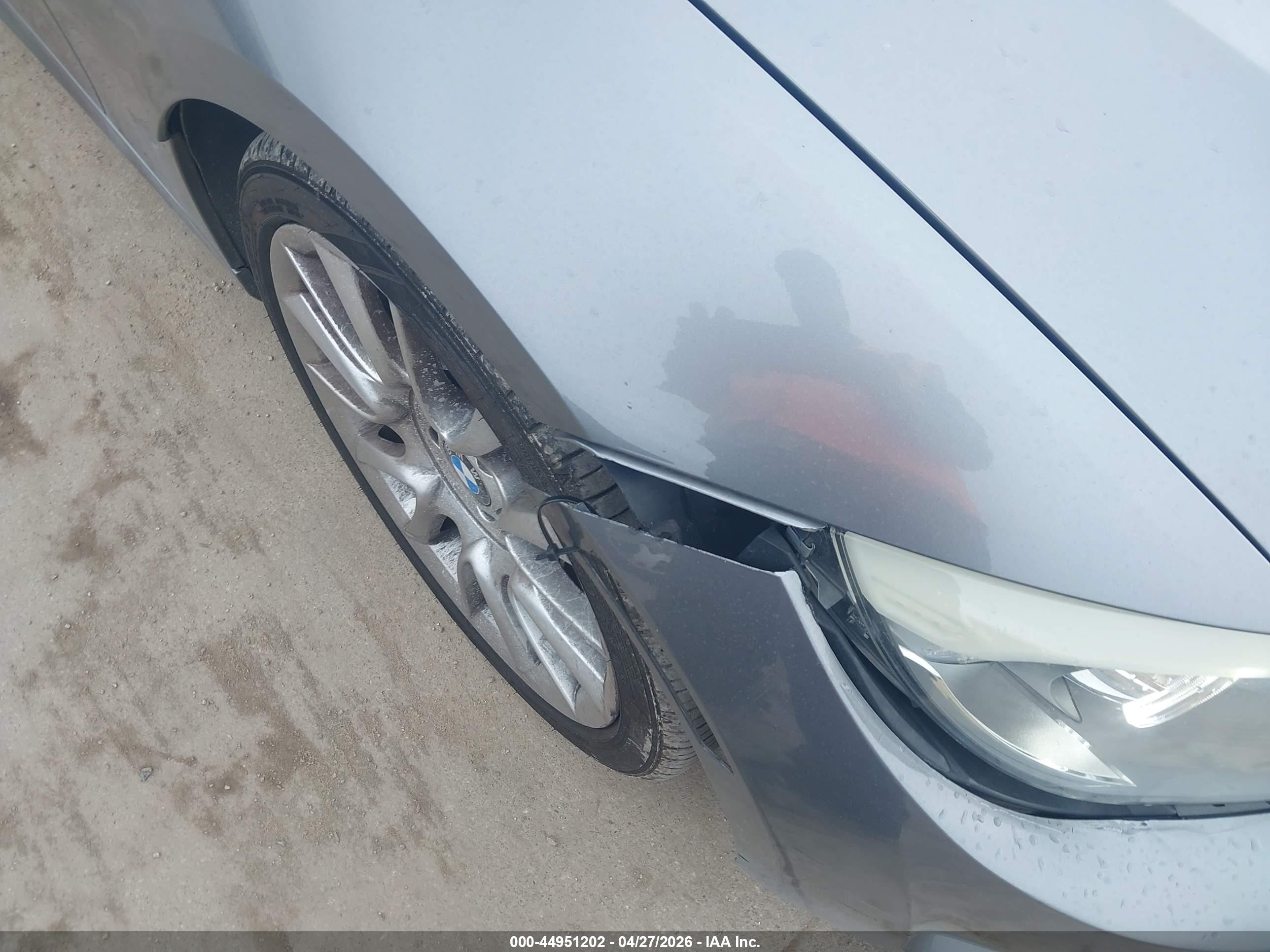 2012 Bmw 328i   Gray vin: WBAKE5C58CE755643