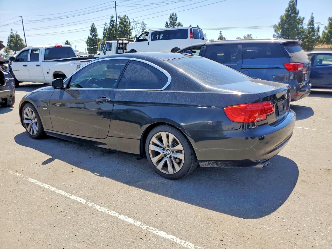 2012 Bmw 328 I Sulev Black vin: WBAKE5C59CE755960