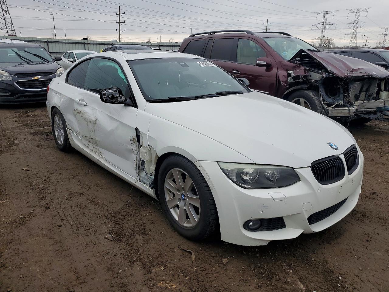 2012 Bmw 328 I Sulev Белый vin: WBAKE5C59CJ106182
