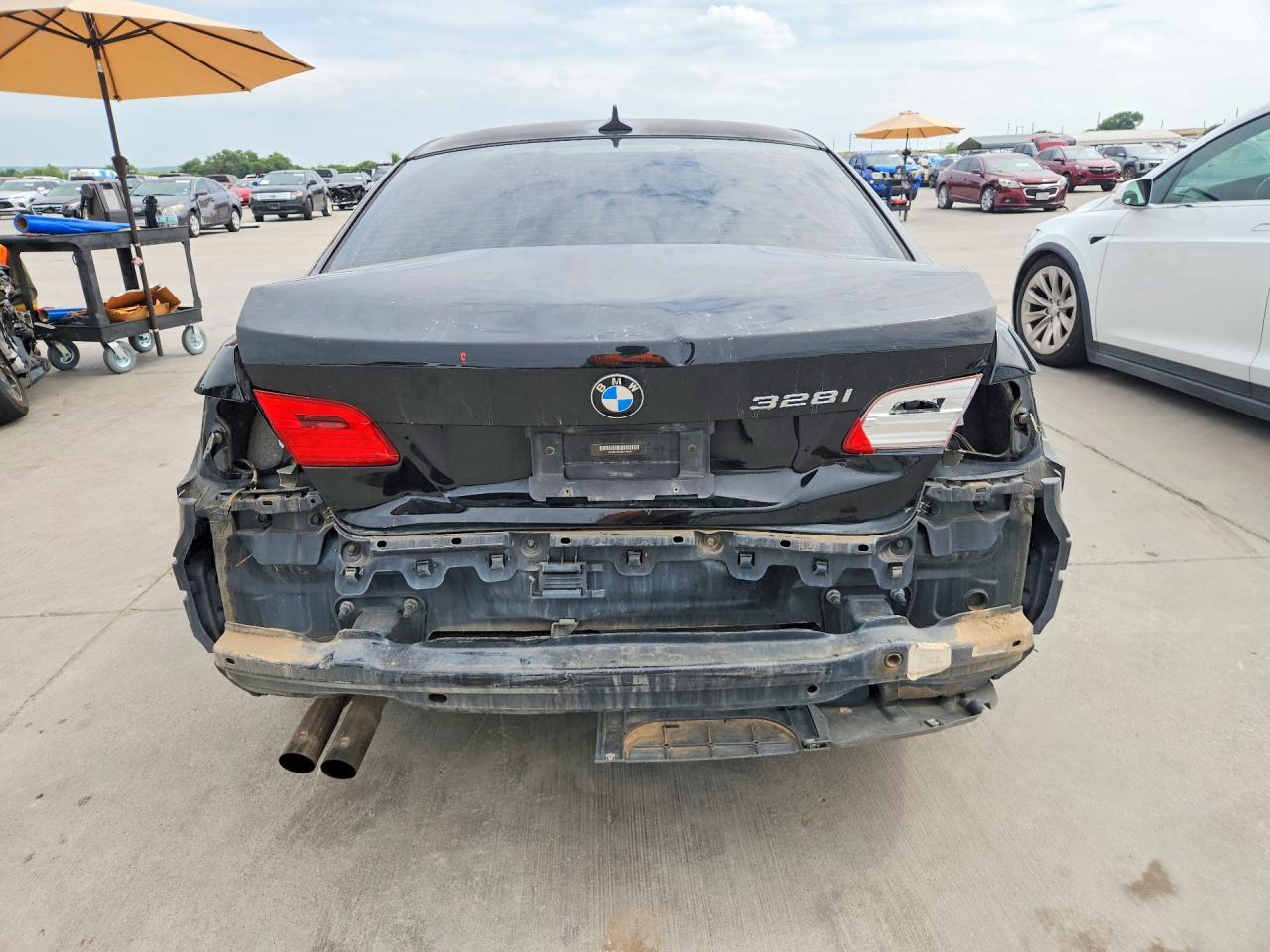2012 Bmw 328 I Sulev Black vin: WBAKE5C5XCE756079