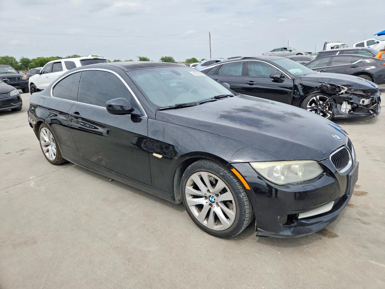 2012 Bmw 328 I Sulev Black vin: WBAKE5C5XCE756079