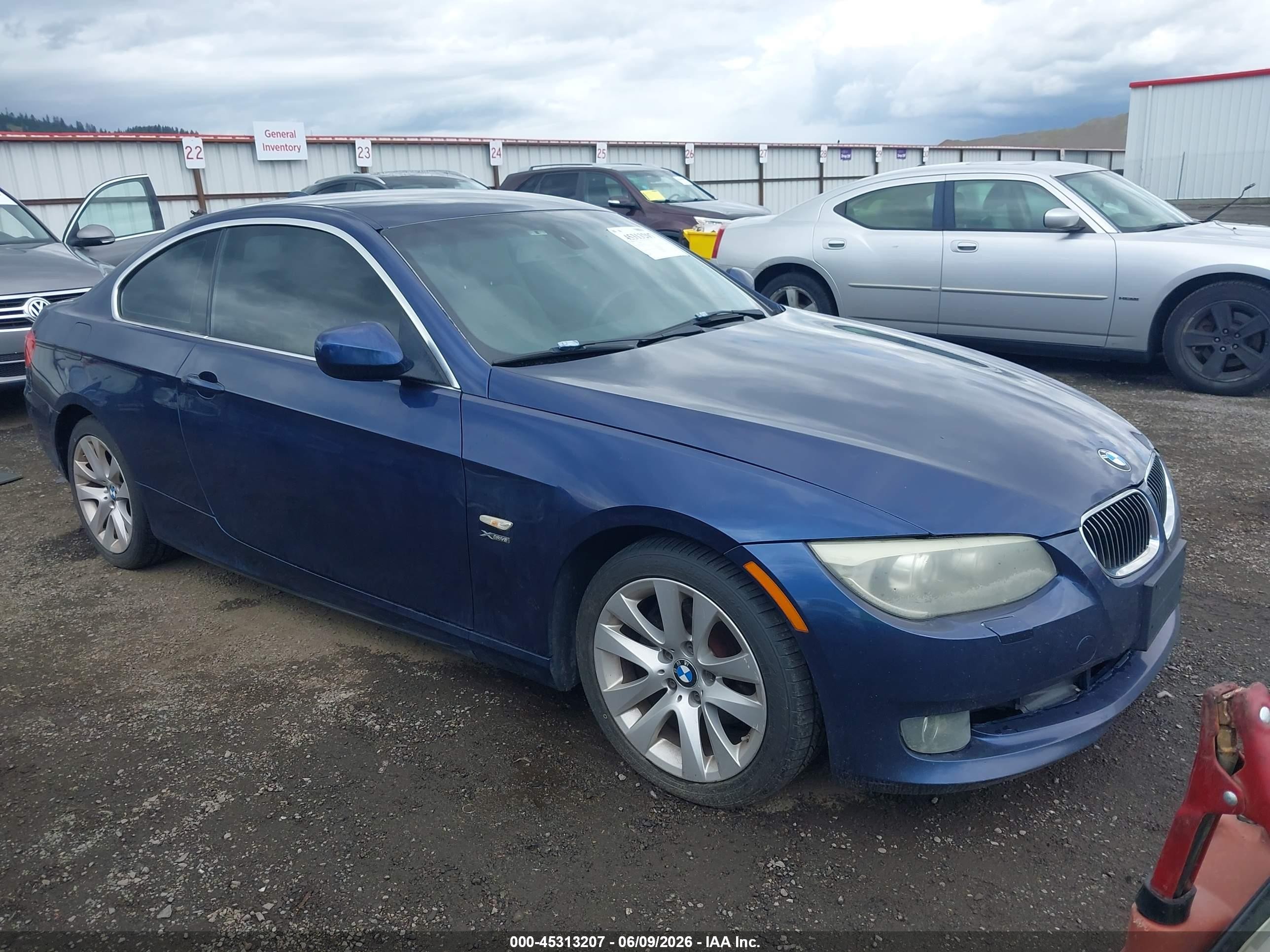 2011 Bmw 328i Xdrive Blue vin: WBAKF3C52BE566762