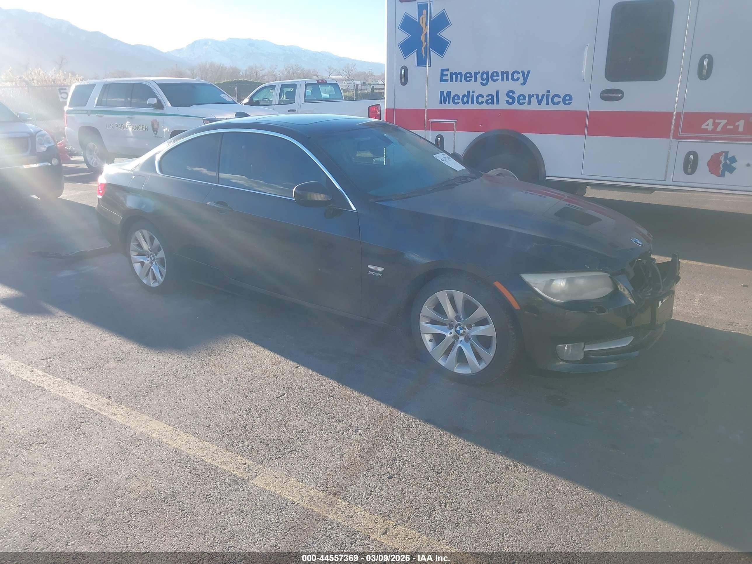 2011 Bmw 328i Xdrive Черный vin: WBAKF3C53BE442483