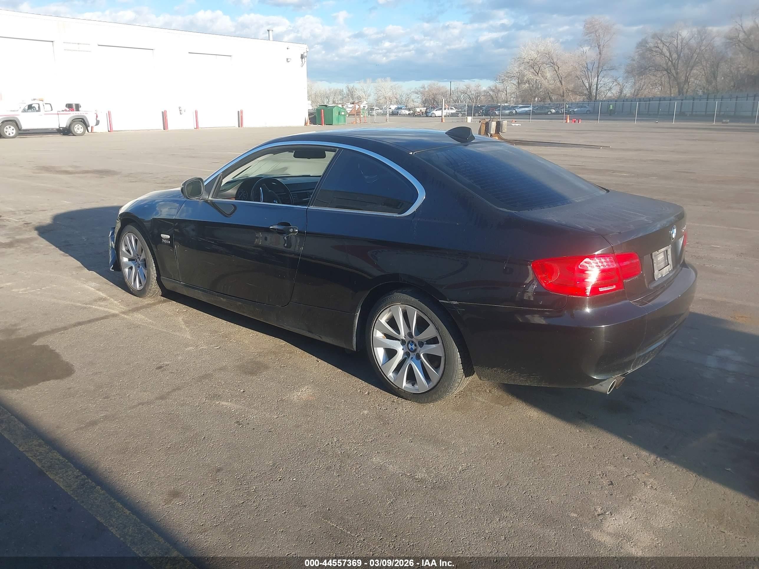 2011 Bmw 328i Xdrive Black vin: WBAKF3C53BE442483