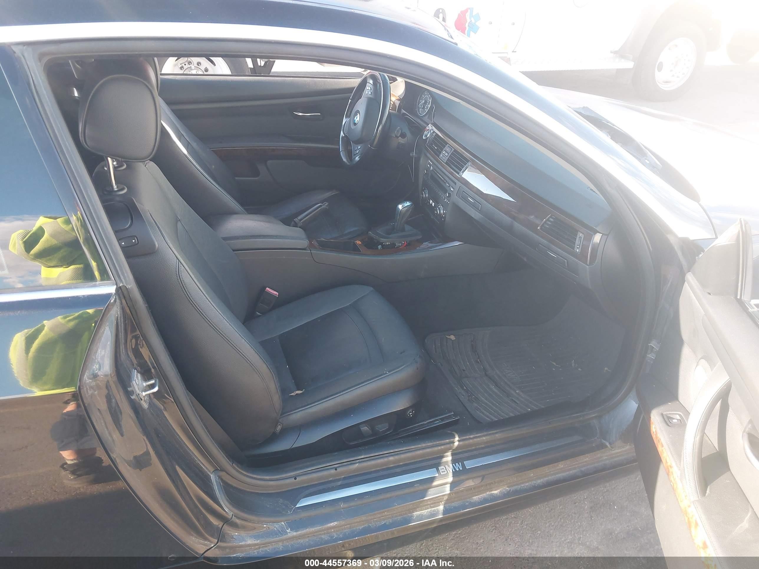 2011 Bmw 328i Xdrive Black vin: WBAKF3C53BE442483