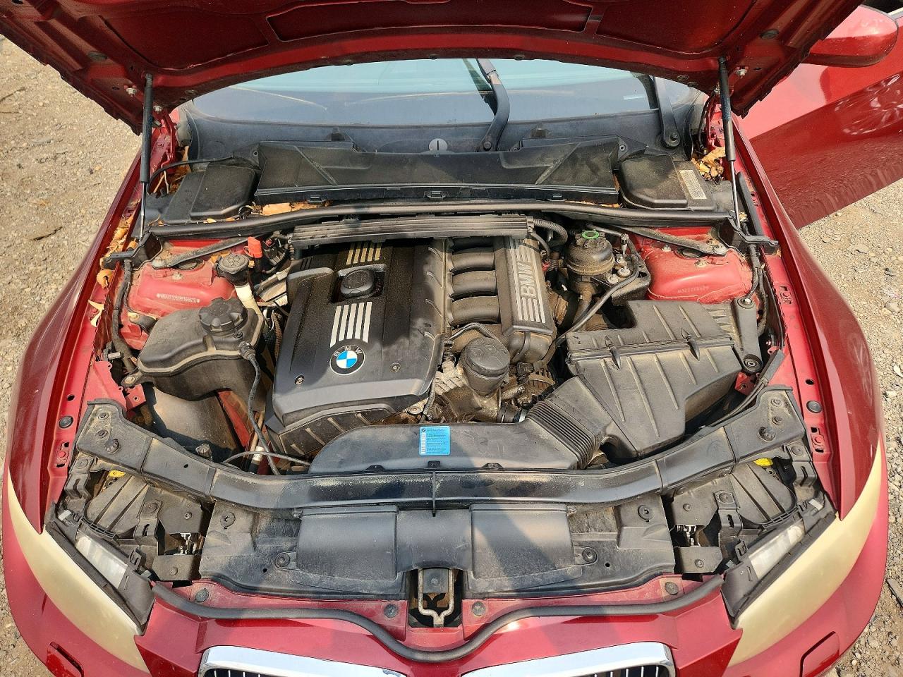 2011 Bmw 328 Xi Бордовый vin: WBAKF3C53BE566625