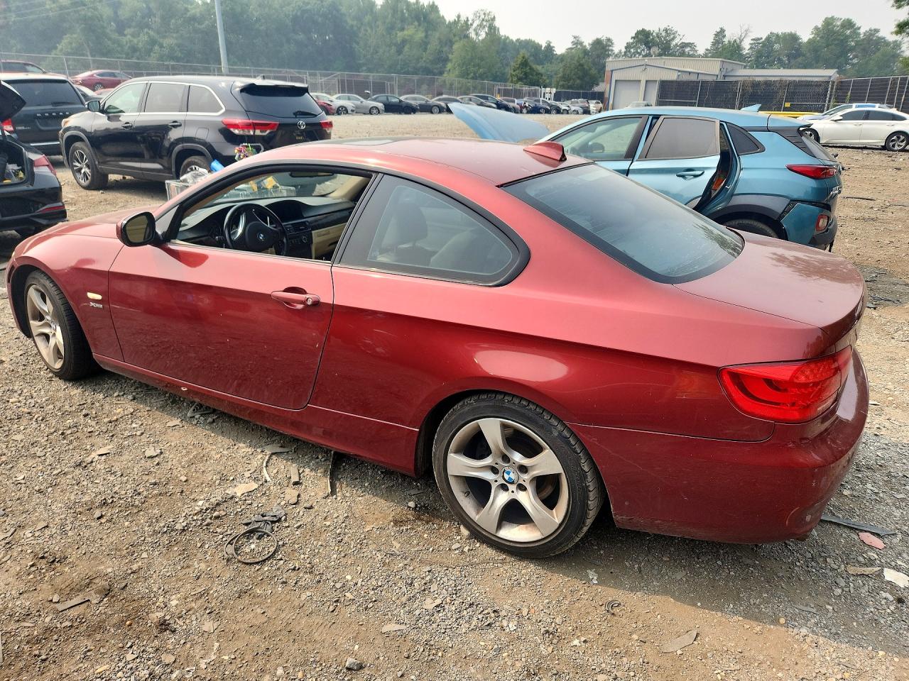 2011 Bmw 328 Xi Бордовый vin: WBAKF3C53BE566625