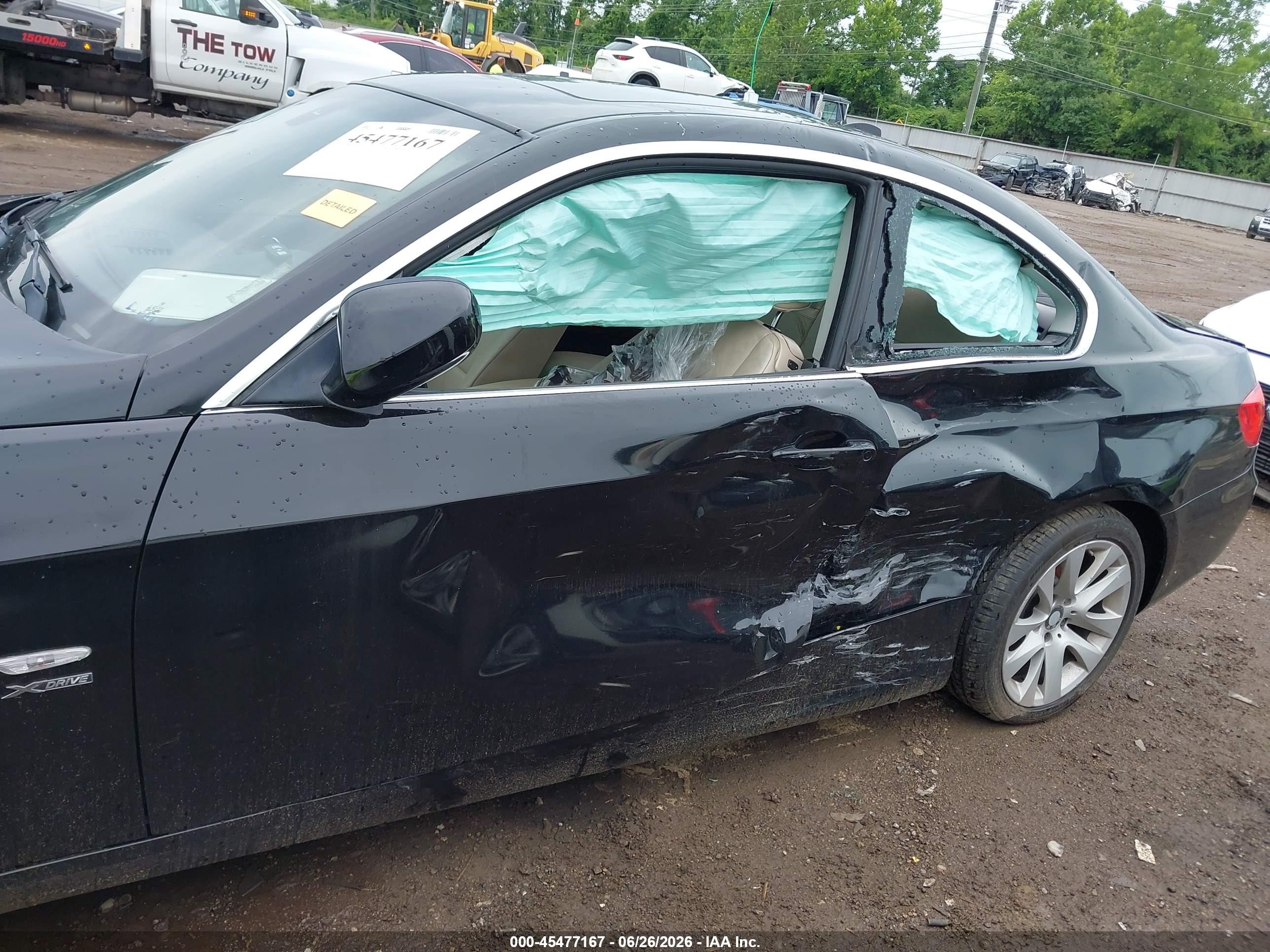 2011 Bmw 328i Xdrive Black vin: WBAKF3C53BE793135