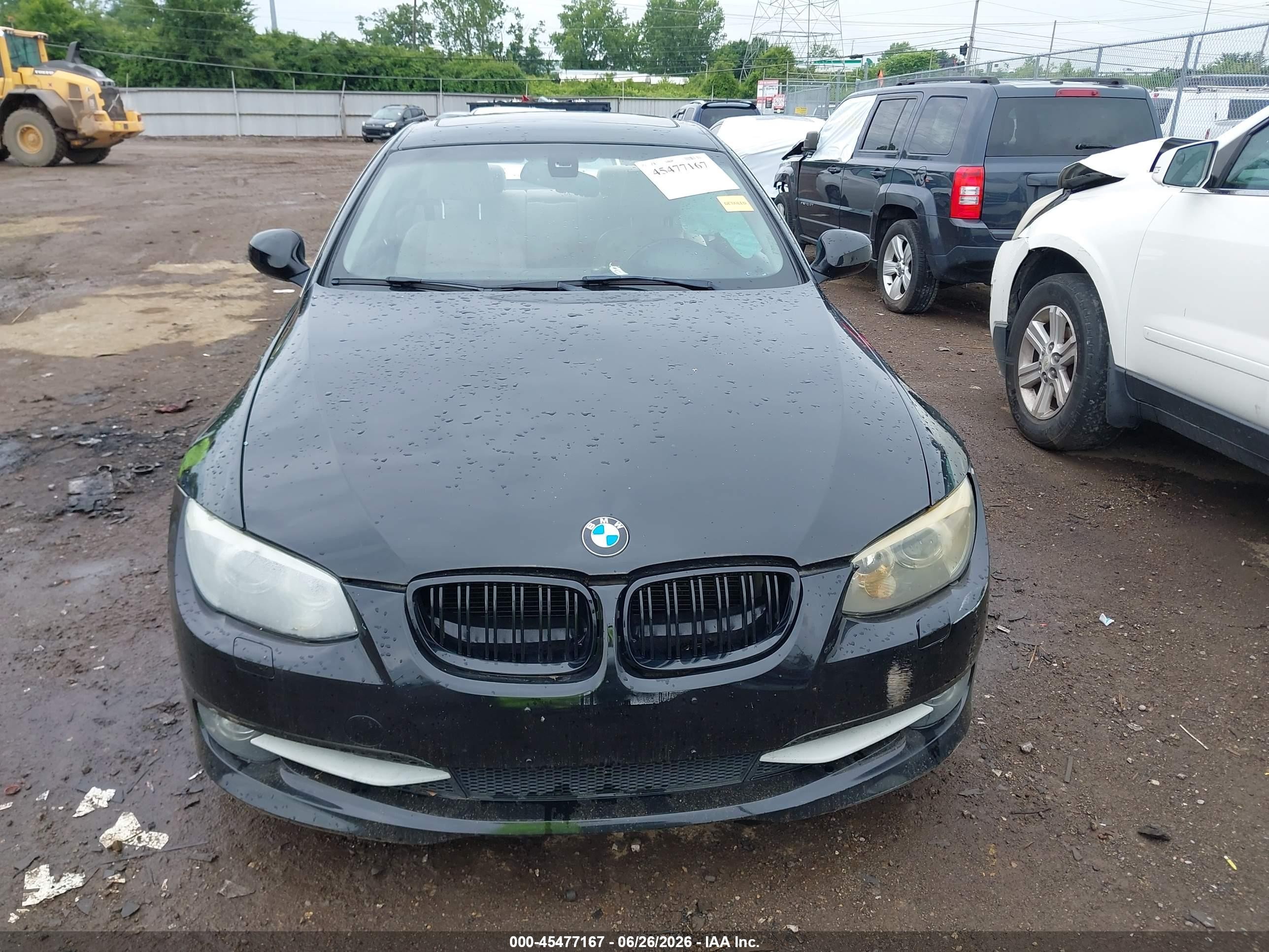 2011 Bmw 328i Xdrive Black vin: WBAKF3C53BE793135