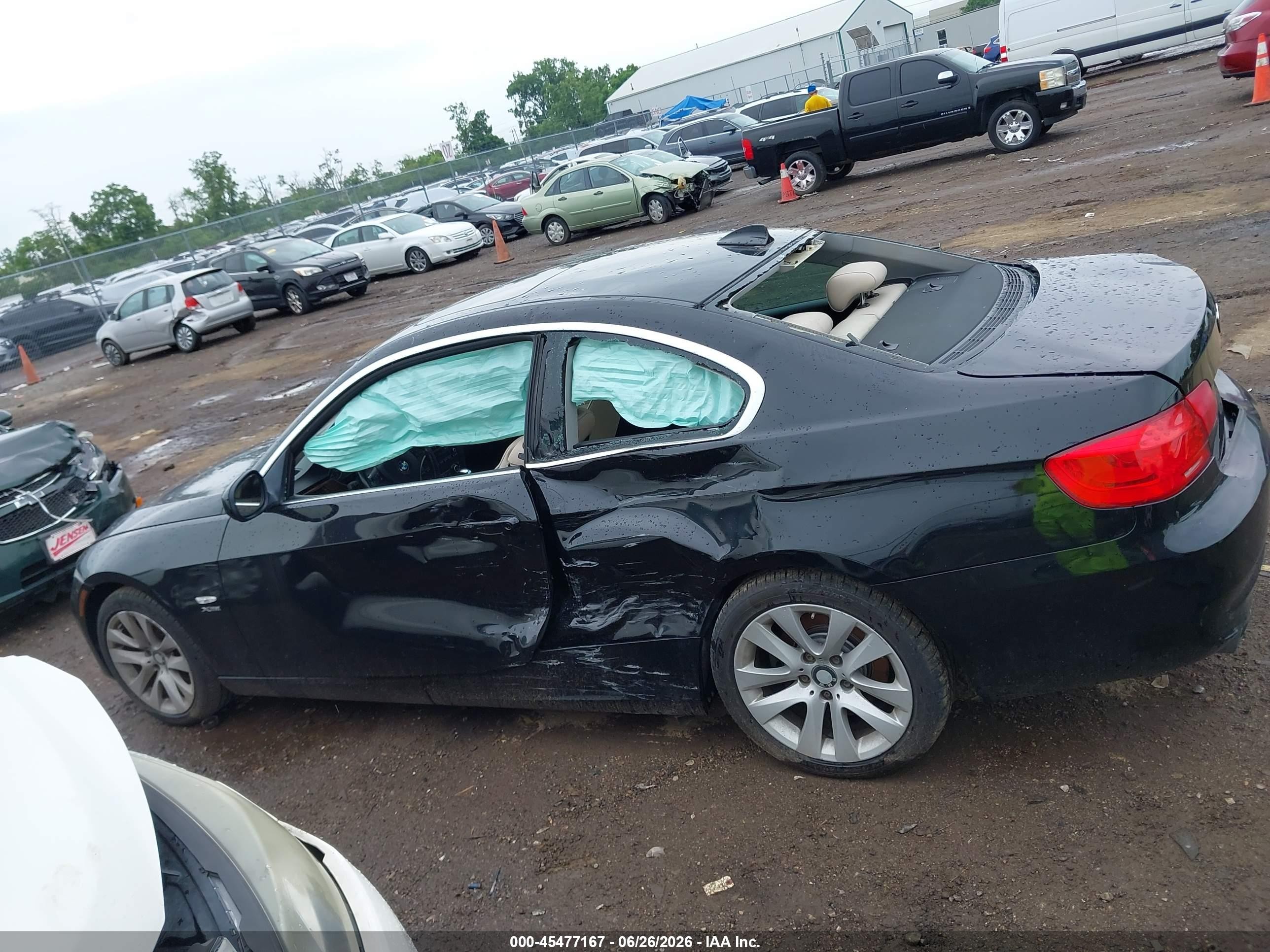 2011 Bmw 328i Xdrive Black vin: WBAKF3C53BE793135