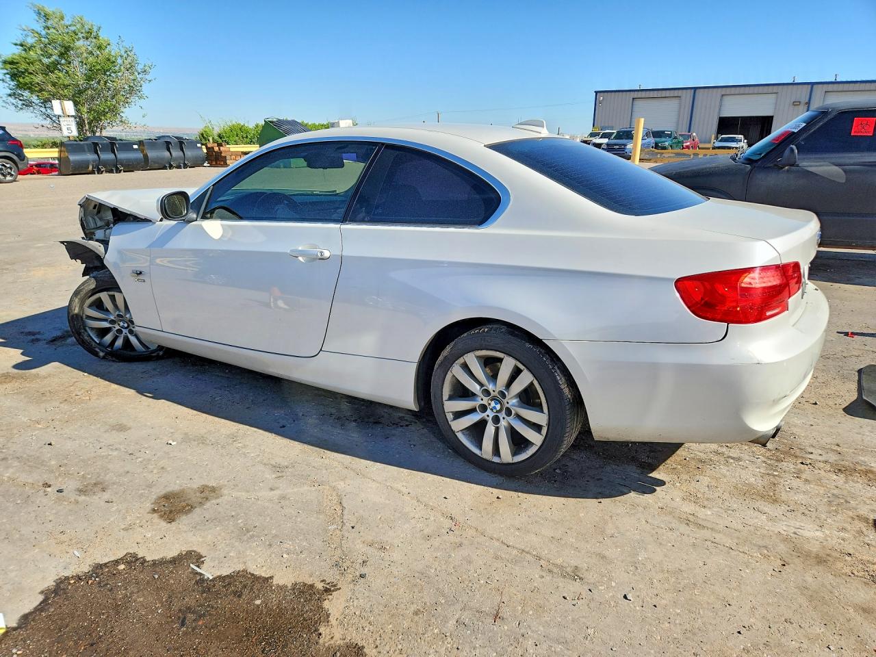 2012 Bmw 328 Xi White vin: WBAKF3C54CE974911