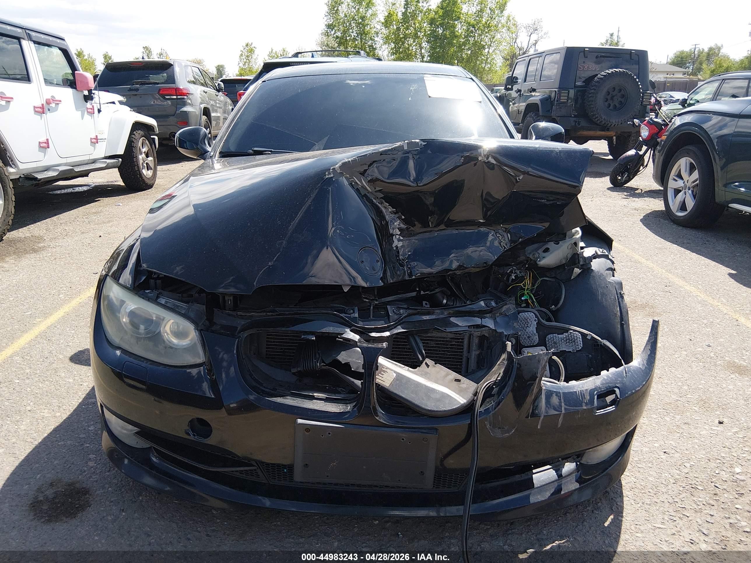 2011 Bmw 328i Xdrive Black vin: WBAKF3C58BE567351
