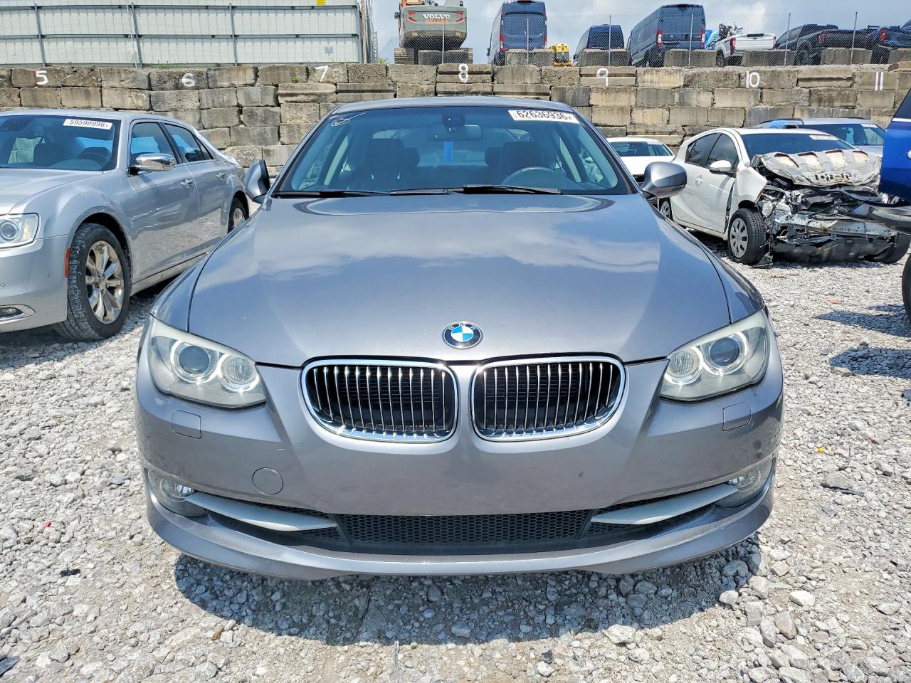 2012 Bmw 328 Xi Silver vin: WBAKF3C58CE974751