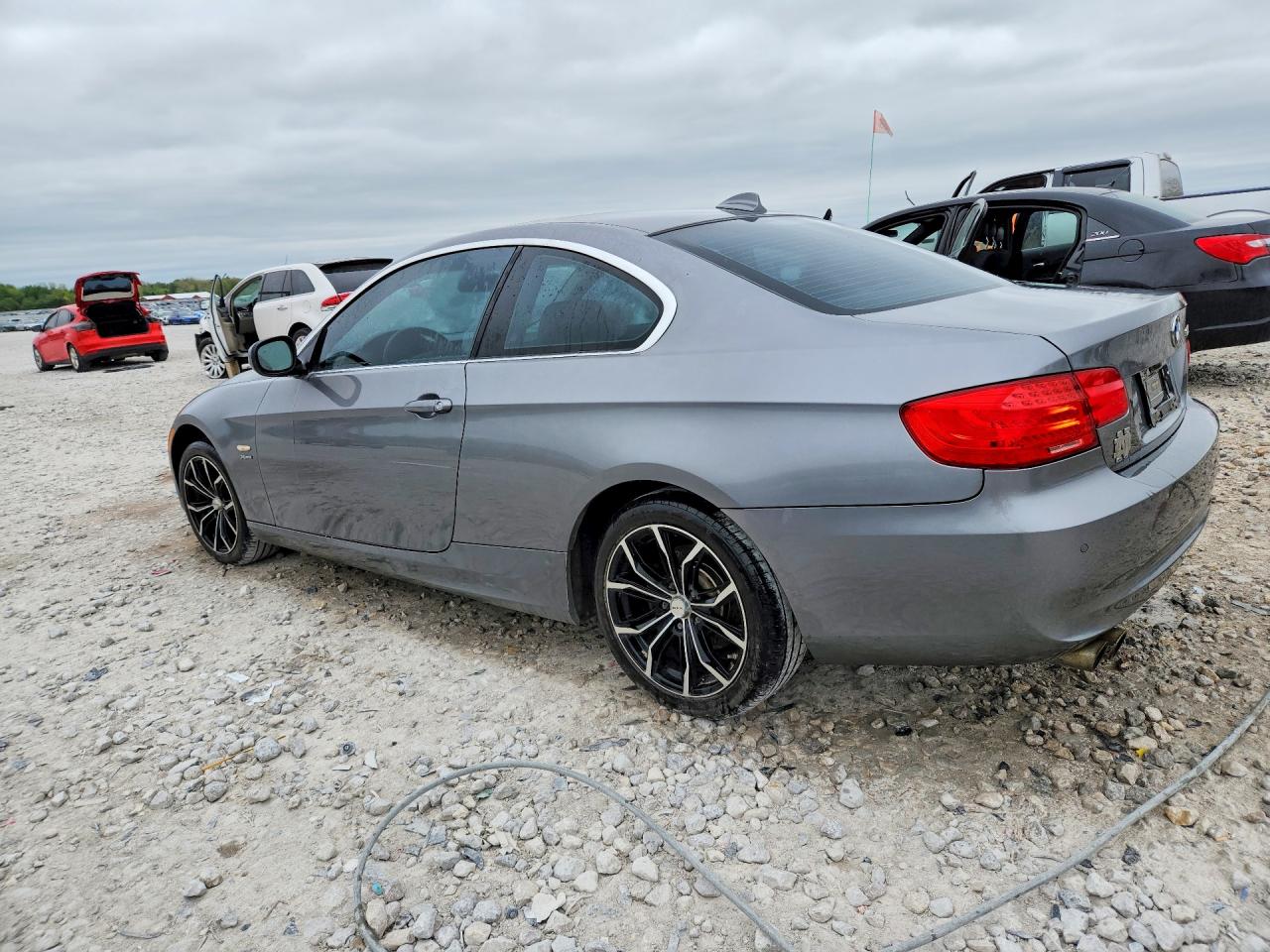 2012 Bmw 328 Xi Gray vin: WBAKF3C5XCE793490