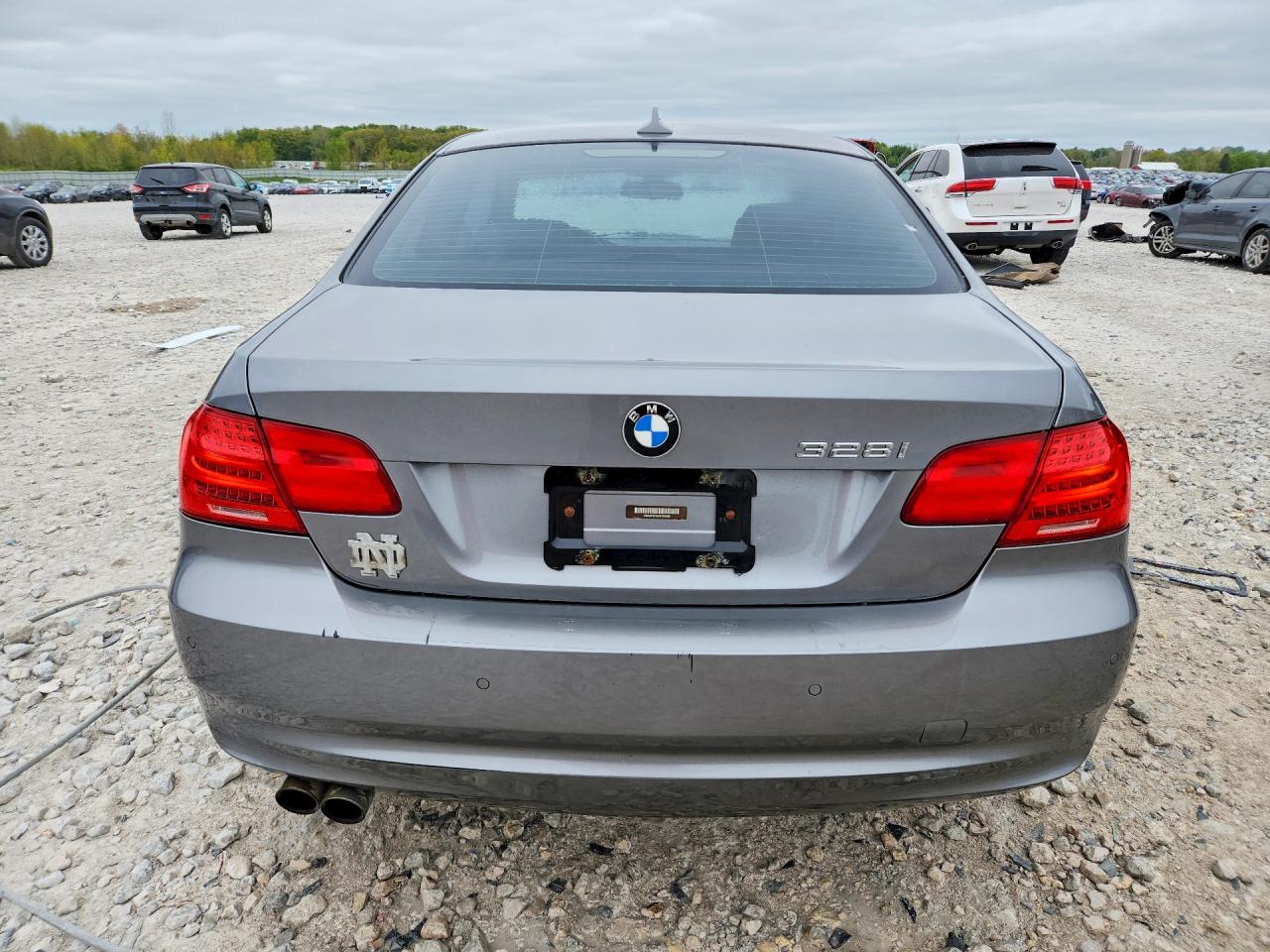 2012 Bmw 328 Xi Gray vin: WBAKF3C5XCE793490