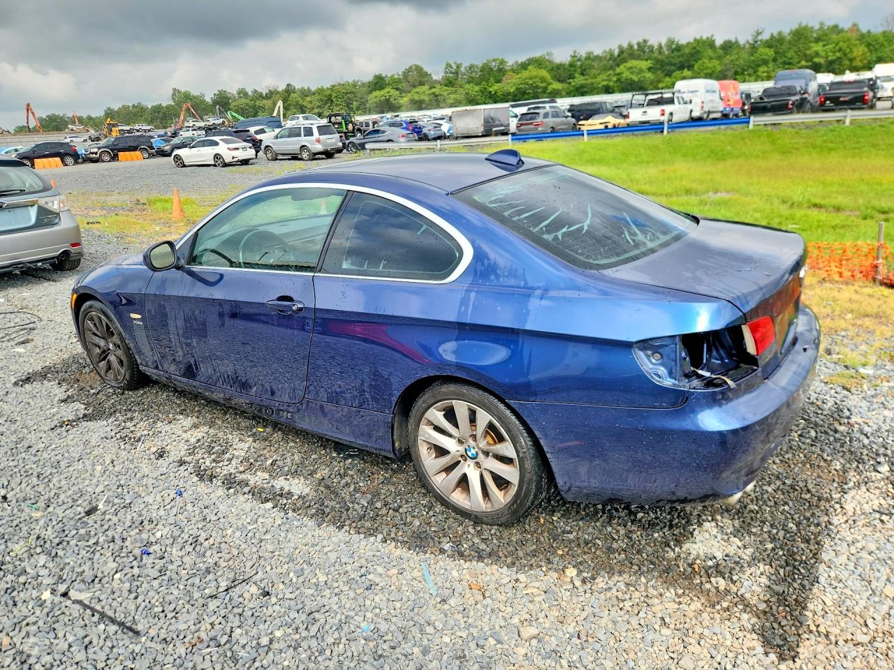 2011 Bmw 328 Xi Sulev Blue vin: WBAKF5C50BE395795