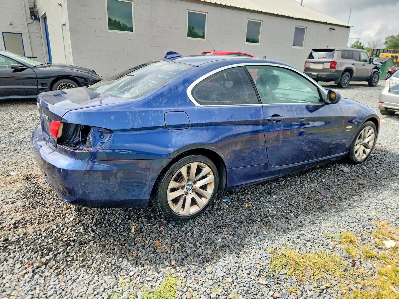 2011 Bmw 328 Xi Sulev Blue vin: WBAKF5C50BE395795