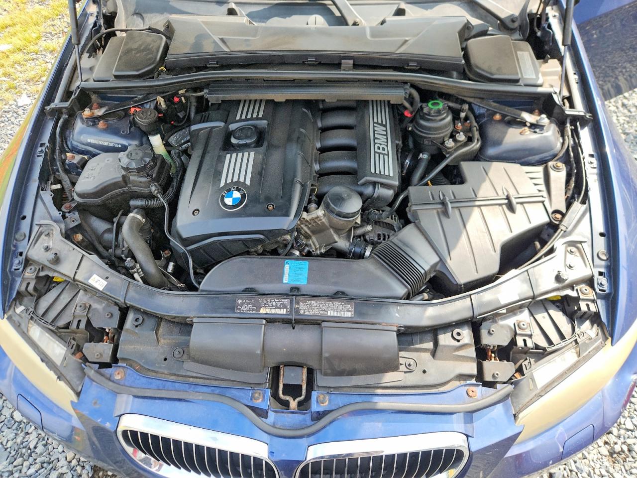 2011 Bmw 328 Xi Sulev Blue vin: WBAKF5C50BE395795