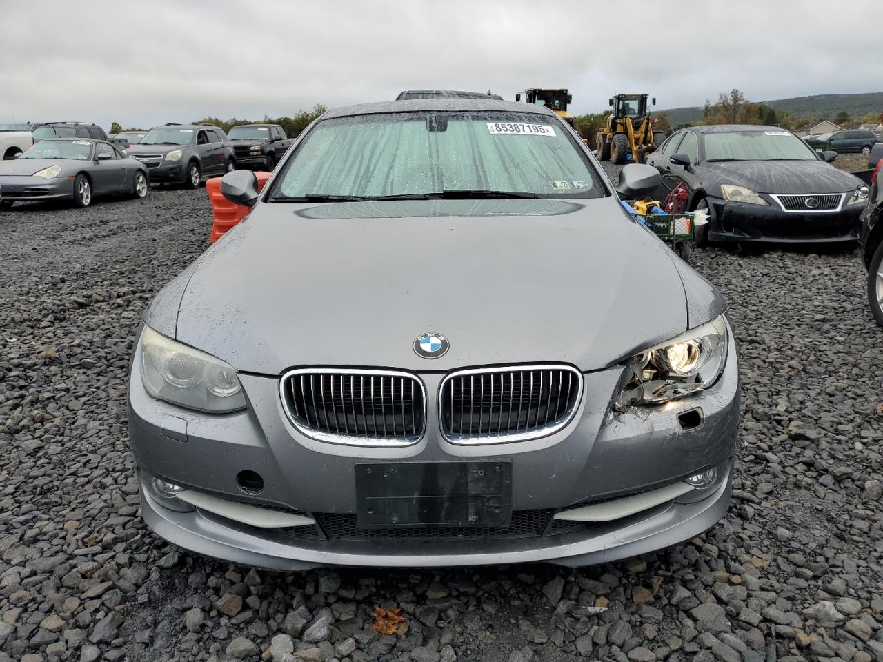 2011 Bmw 328 Xi Sulev Gray vin: WBAKF5C50BE654883