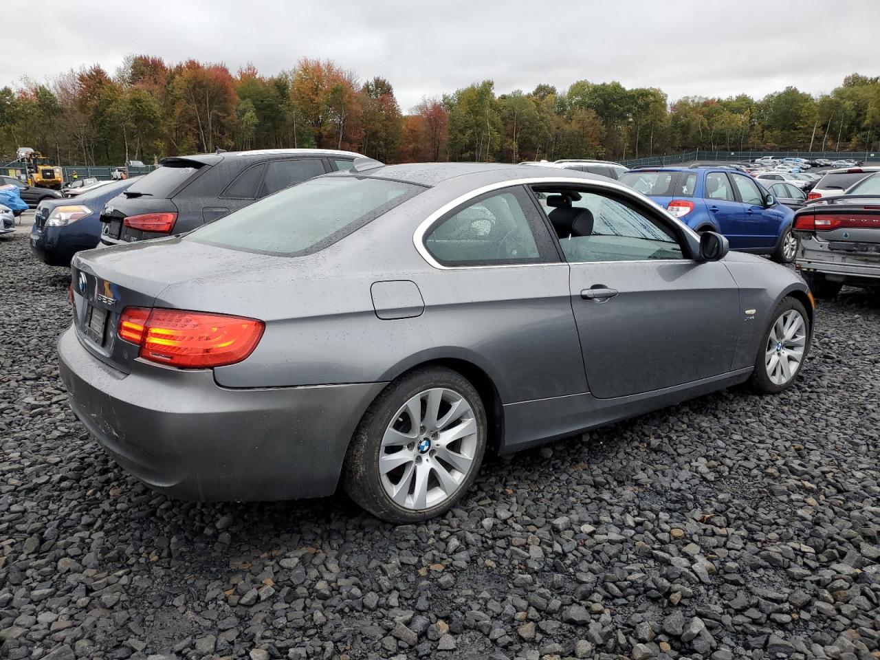 2011 Bmw 328 Xi Sulev Gray vin: WBAKF5C50BE654883