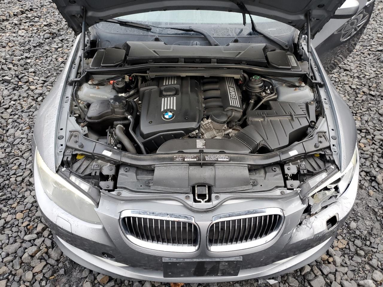2011 Bmw 328 Xi Sulev Gray vin: WBAKF5C50BE654883