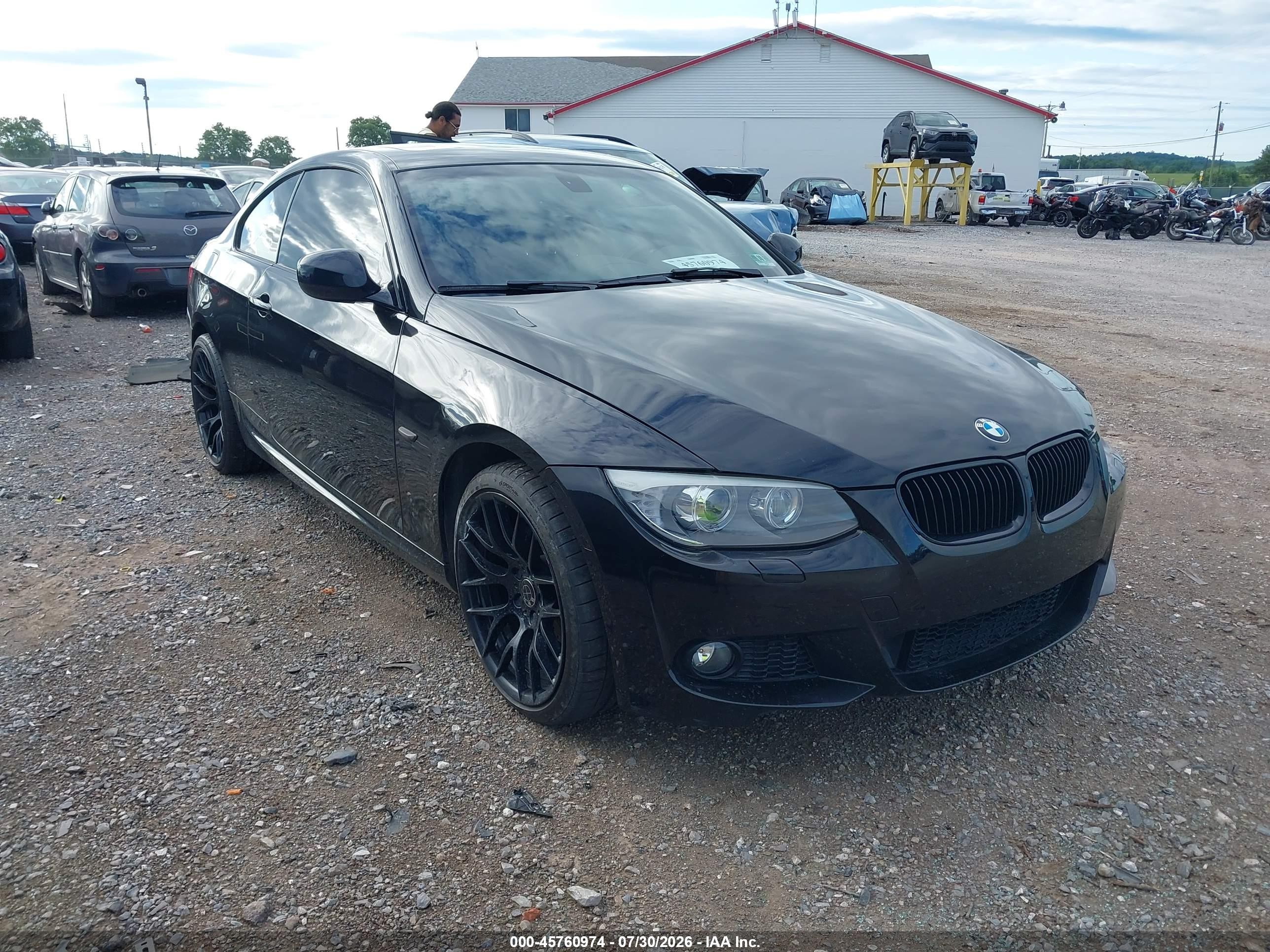 2011 Bmw 328 Xi Sulev Black vin: WBAKF5C51BE517659
